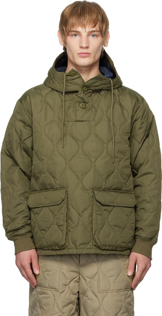 Taion Khaki Military Pullover Down Jacket