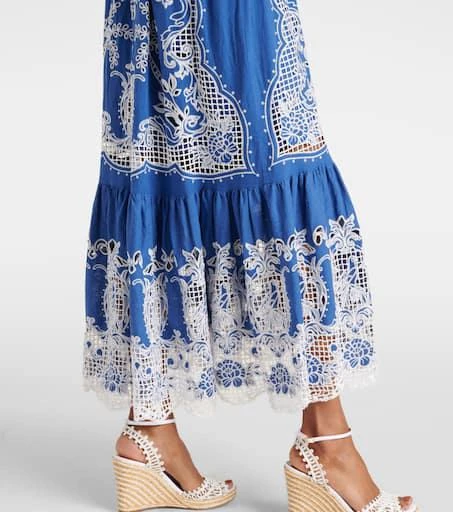 knee length dresses for ladies Farm Rio – Printed Maxi Dress Mujer 721-000751 01 main image 1