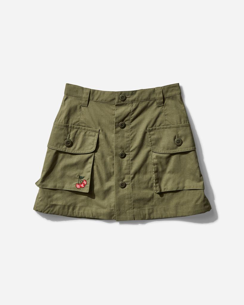 Hysteric Glamour Women's Military Skirt Khaki