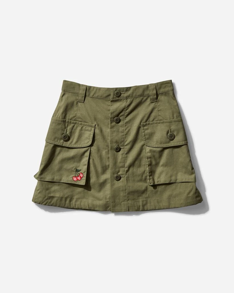 Hysteric Glamour Women's Military Skirt Khaki 1