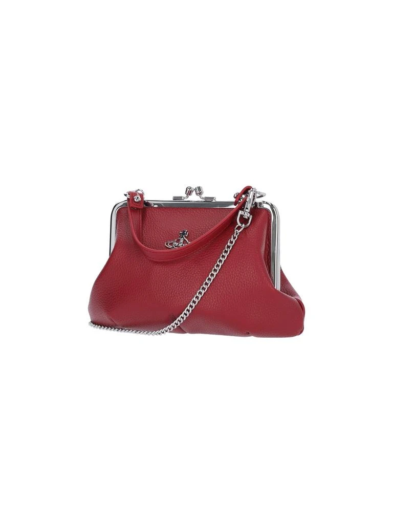 Vivienne Westwood Vivienne Westwood Granny Orb-Plaque Chain-Linked Crossbody Bag 3