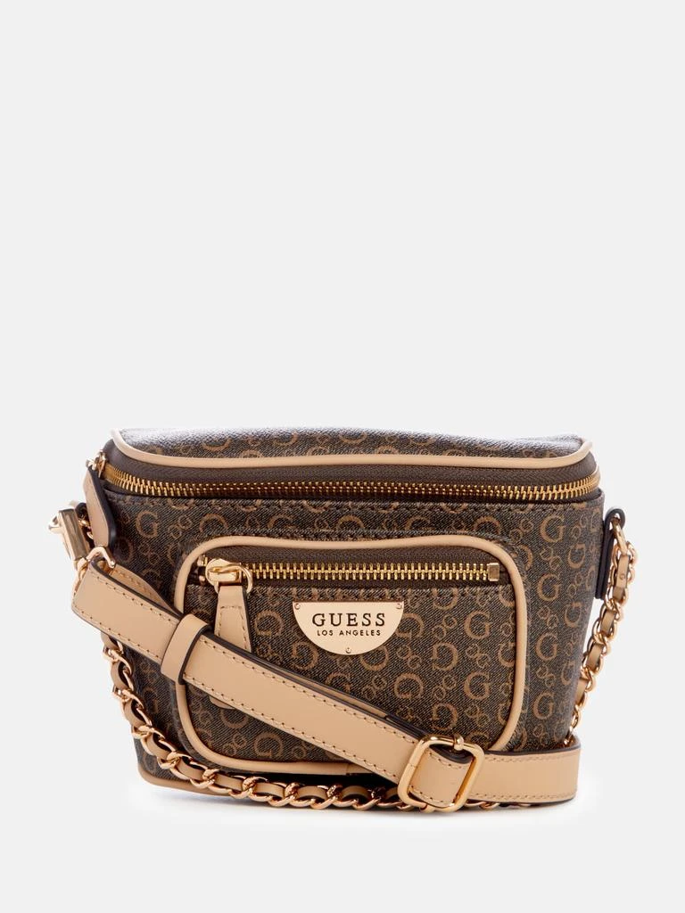 Guess Factory Juneberry Zip Crossbody 1