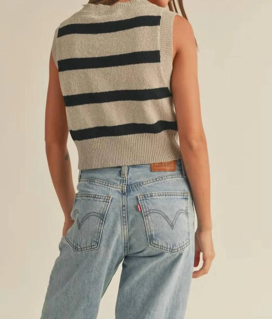 MIOU MUSE Miou Muse - Peyton Striped Sweater 3