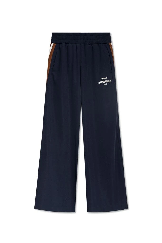 Emporio Armani Ea7 Emporio Armani Logo Embroidered Track Pants 1