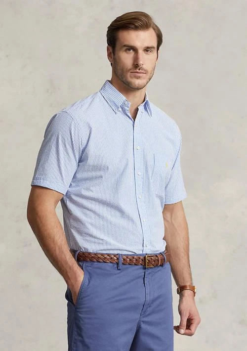 Ralph Lauren Ralph Lauren Big Tall Seersucker Shirt 1