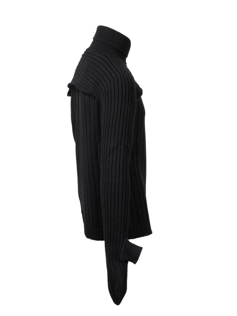 Fendi Fendi Turtleneck Rib-Knit Sweater 3