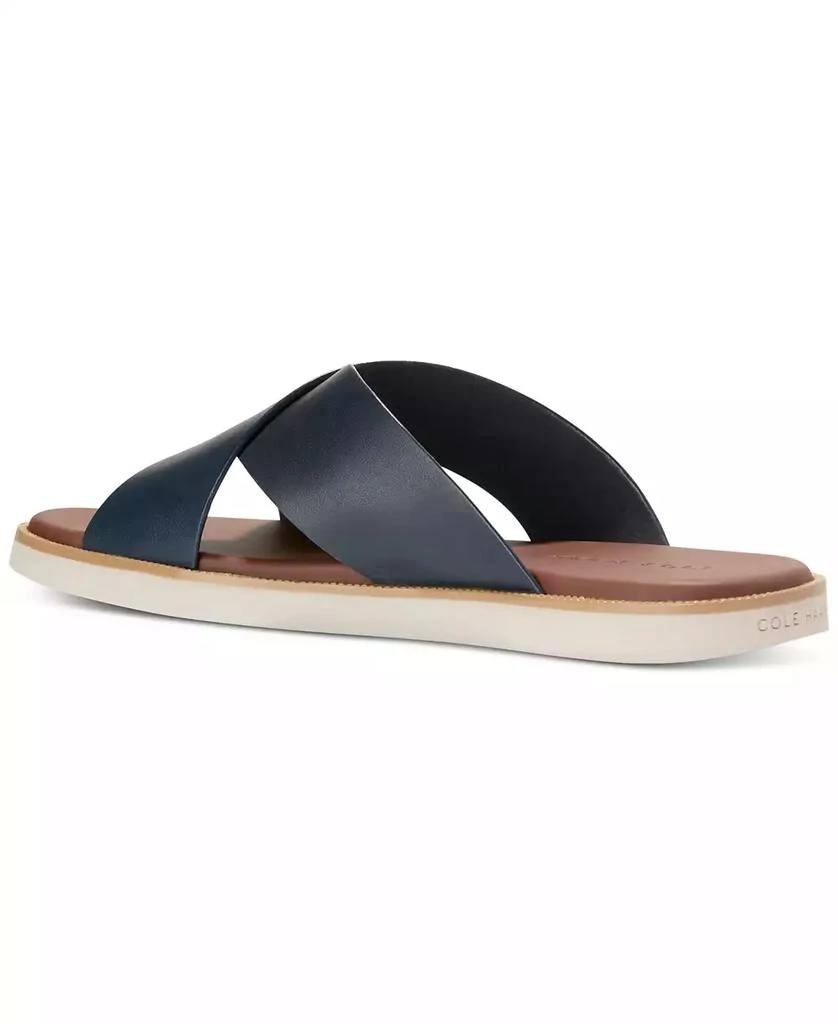 Cole Haan Men's Nantucket Cross Strap Slip-On Slide Sandals 6