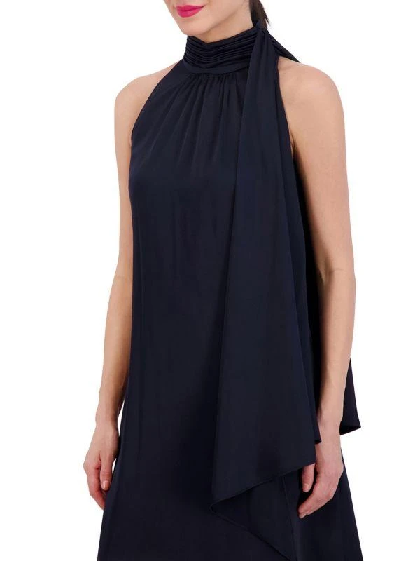 Vince Camuto Draped Ruched Cocktail Dress 5