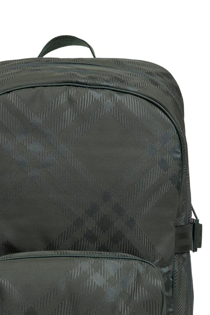 Burberry Backpack with signature check 6