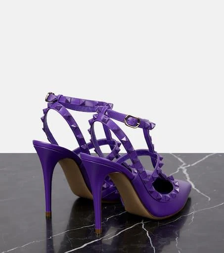 Valentino Rockstud 105 leather pumps 3