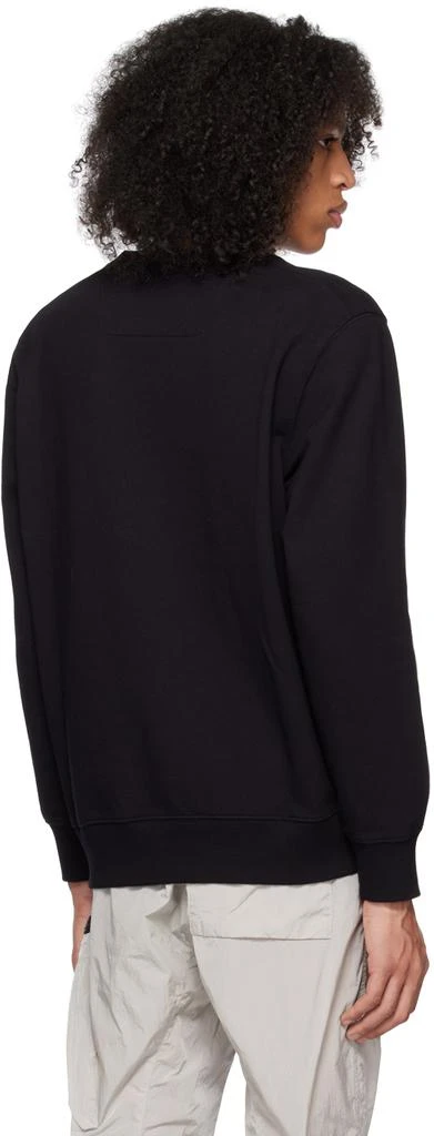 C.P. Company Black Embroidered Sweatshirt 3