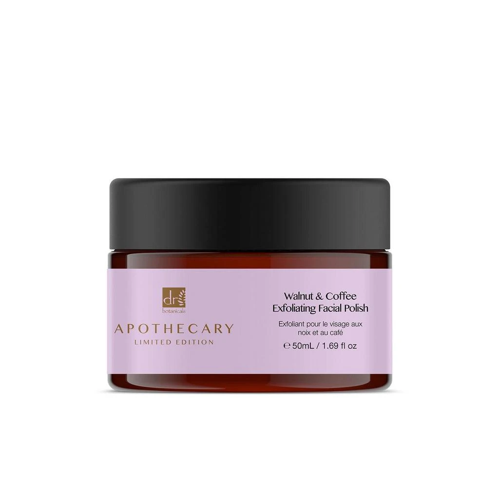 Dr. Botanicals Walnut and Coffee Exfoliating Facial Polish 1