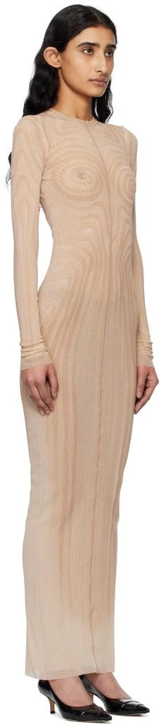 Jean Paul Gaultier Pink 'The Long Spirale' Maxi Dress 2