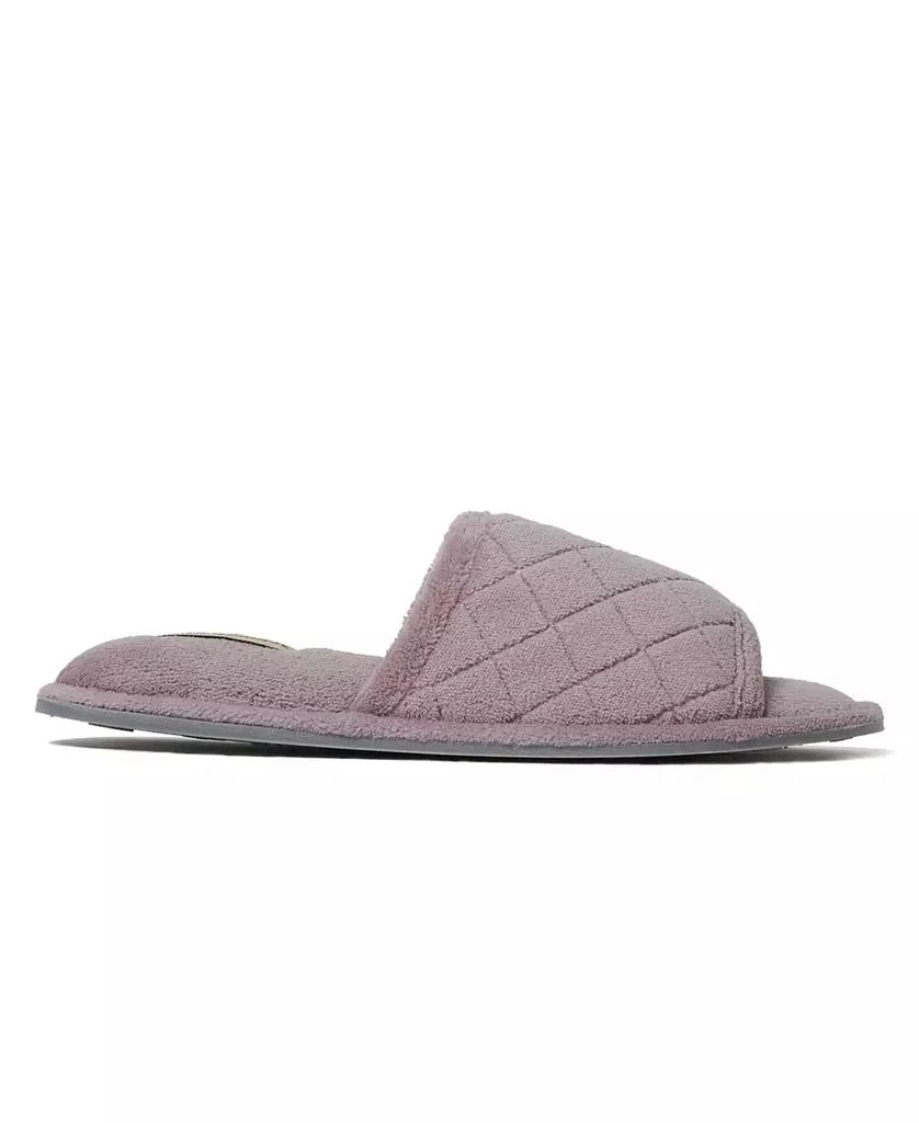 Dear Foams Women's Microfiber Terry Slide Slipper, Online Only 2