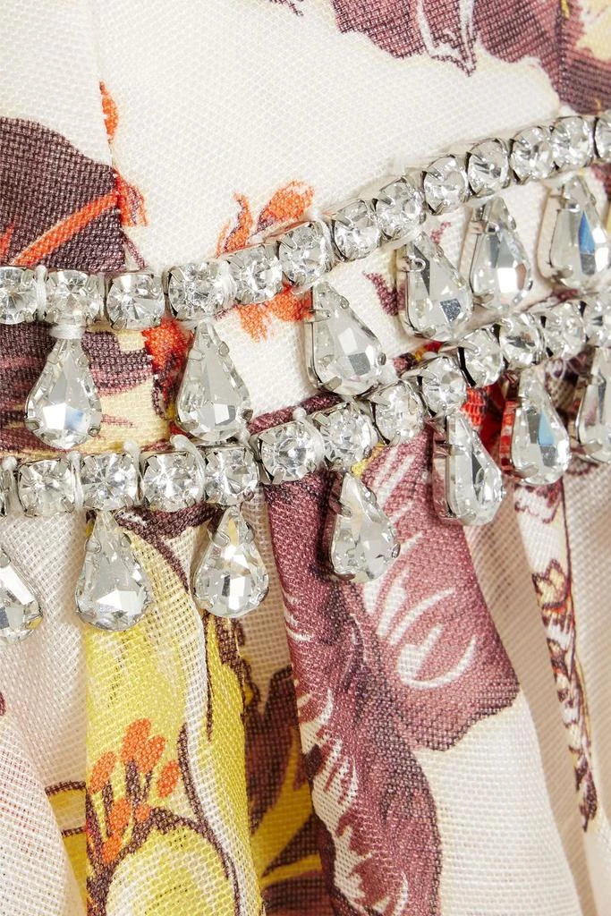 Shop Crystal-embellished printed linen and silk-blend midi dress on Sale at  BeyondStyle  Get 70% Off Crystal-embellished printed linen and silk-blend  midi dress with Limited-Time Flash Deals, Exclusive Discounts, and Special  Offers.