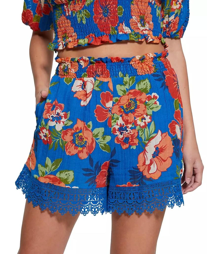 GUESS Abigail Gauze Shorts 1