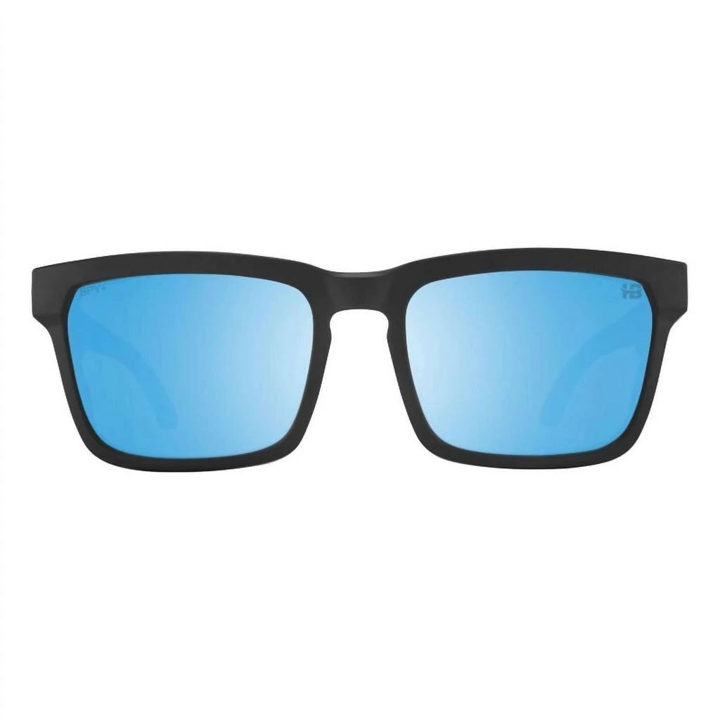 Spy Optic Men's Helm Tech Sunglasses In Matte Black/ice Blue 2