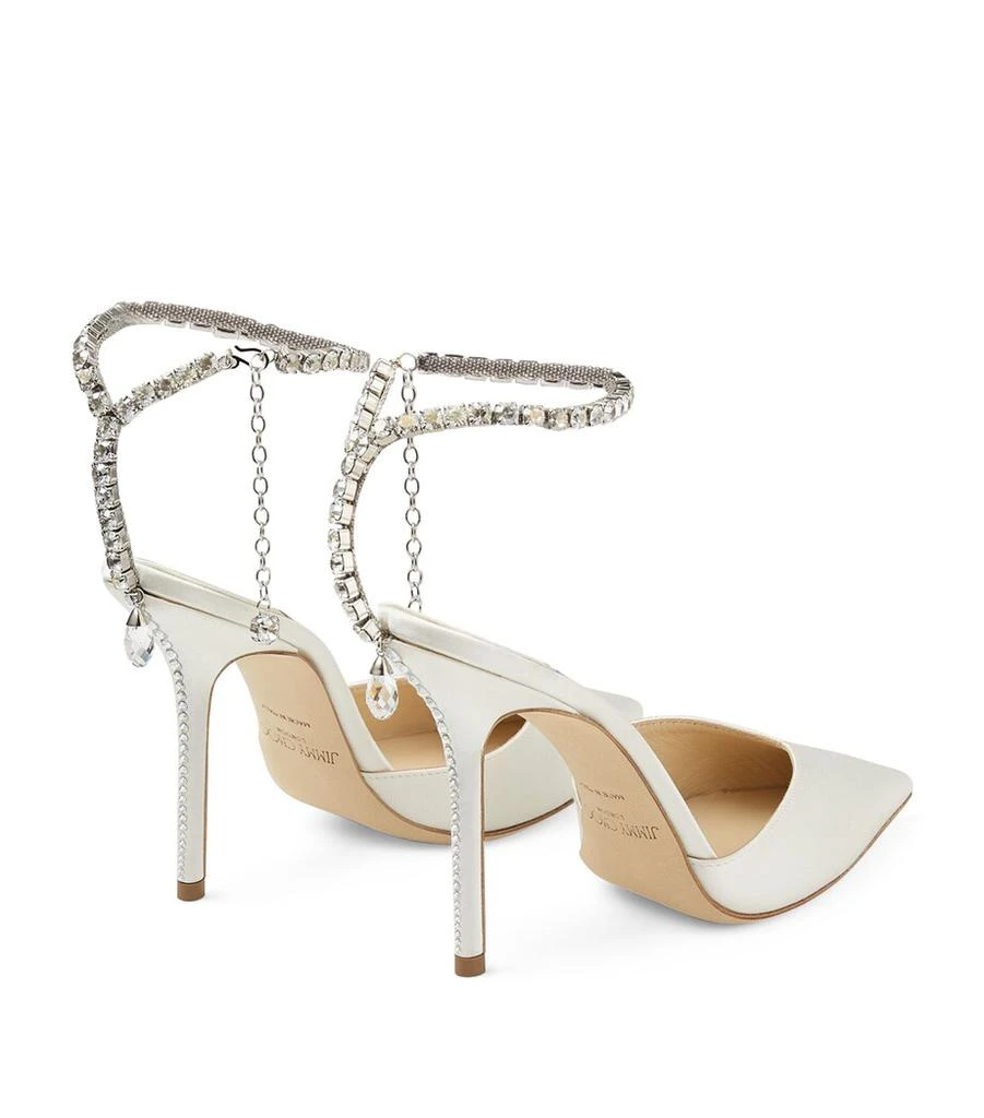 Jimmy Choo Saeda 100 Satin Pumps 2