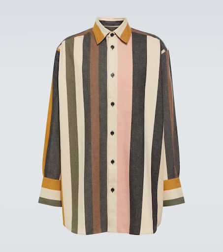 JW Anderson Striped cotton shirt 46 - Shirts - BeyondStyle