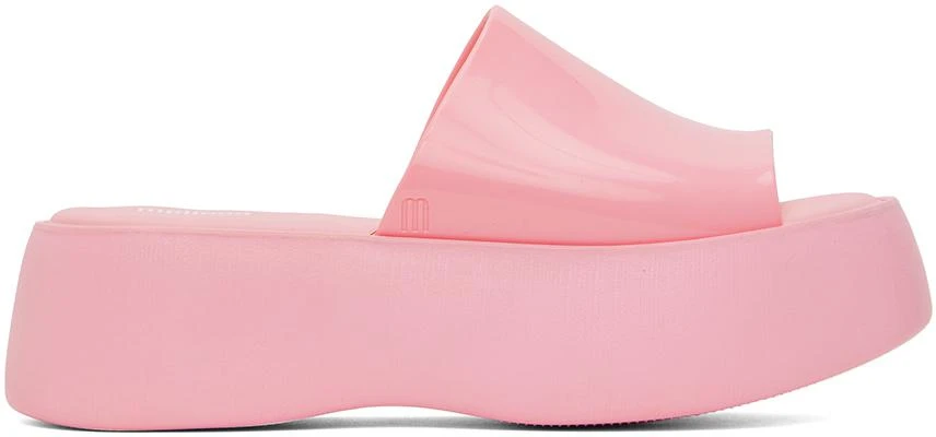 Melissa Pink Becky Platform Slides 1