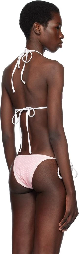 Frankies Bikinis Pink Nick Skimpy Triangle Bikini Top 3