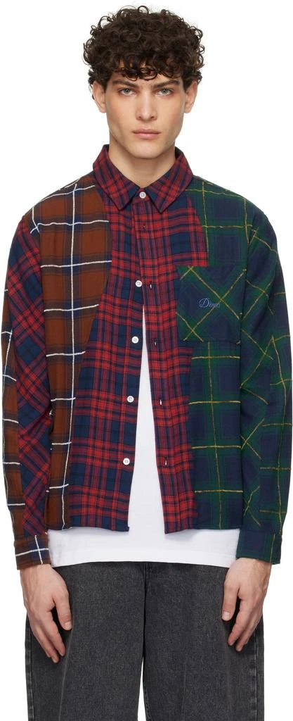 Dime Multicolor Triple Plaid Shirt 1