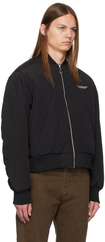 Carne Bollente Black Hidden Pleasures Reversible Bomber Jacket