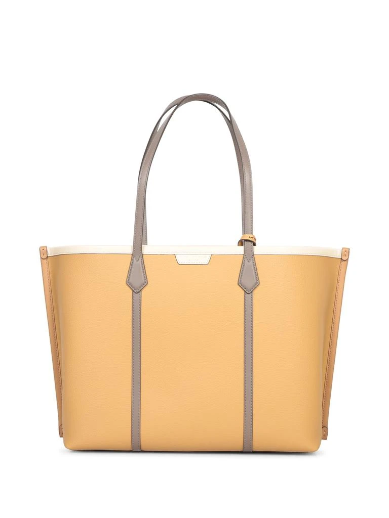 Tory Burch Perry Color Block Yellow Tote Bag 1