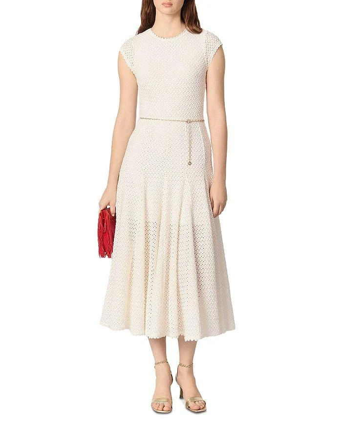Maje Ricocha Open Knit Dress - Dresses & Skirts - Free Shipping -  BeyondStyle