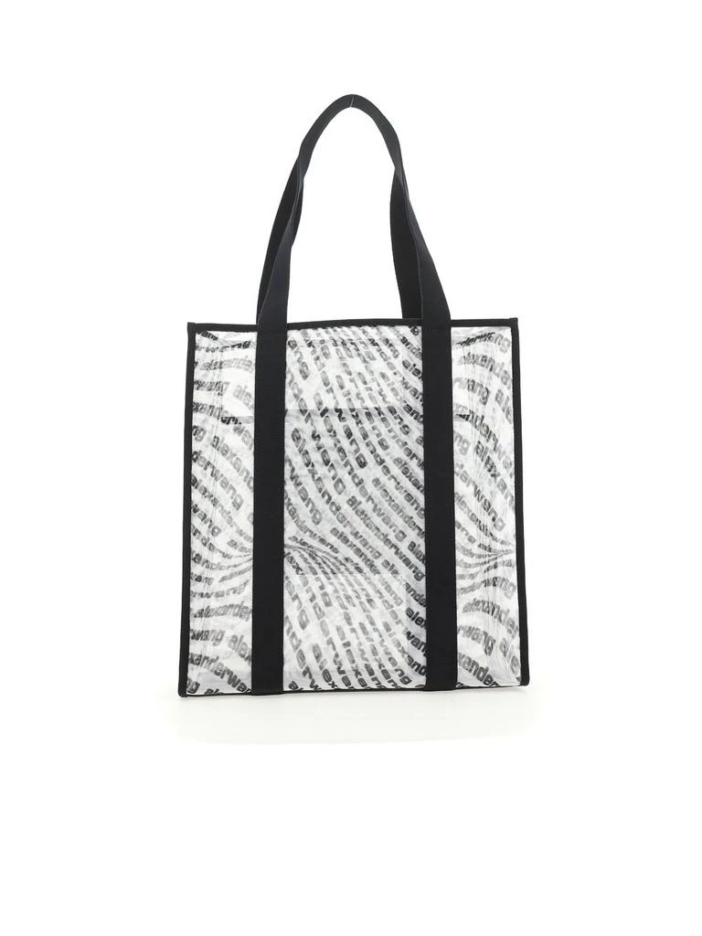 Alexander Wang Alexander Wang The Freeze Logo Mesh Large Tote Bag 1