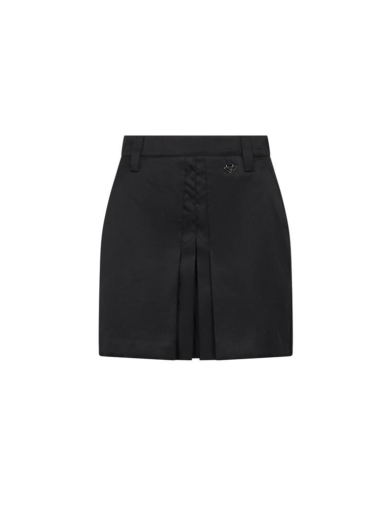 PRADA ABBIGLIAMENTO PRADA ABBIGLIAMENTO | Black Re-Nylon mini skirt | Women | 40