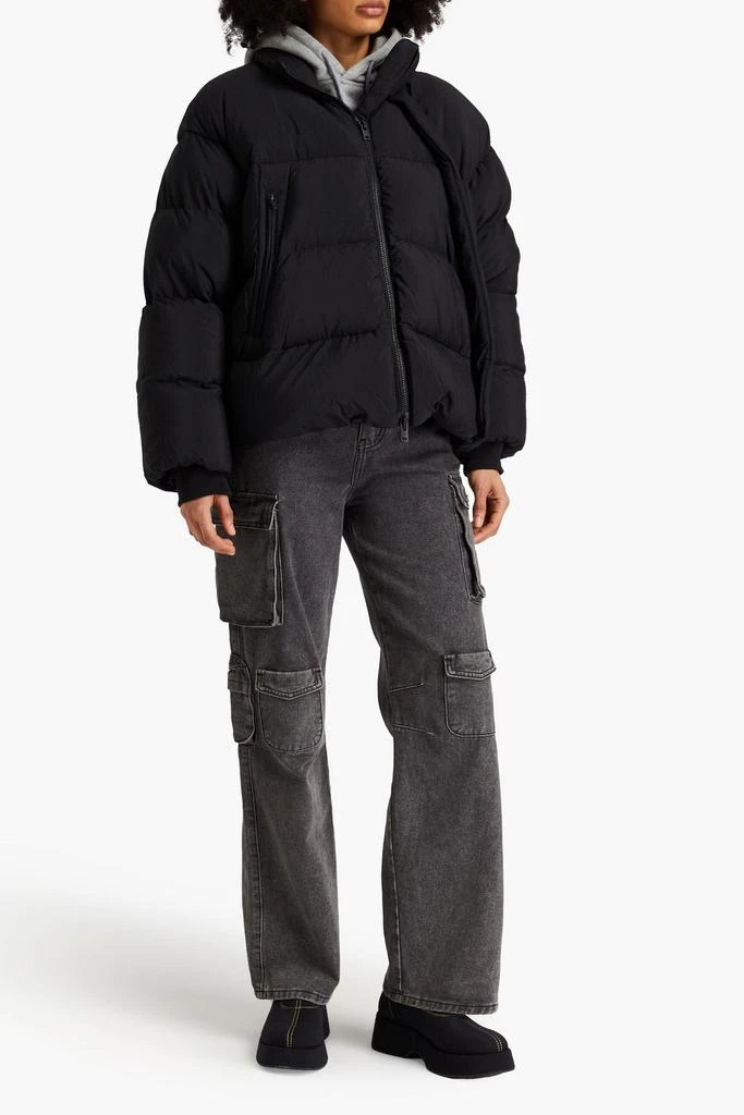 Y-3 Quilted shell down jacket 2