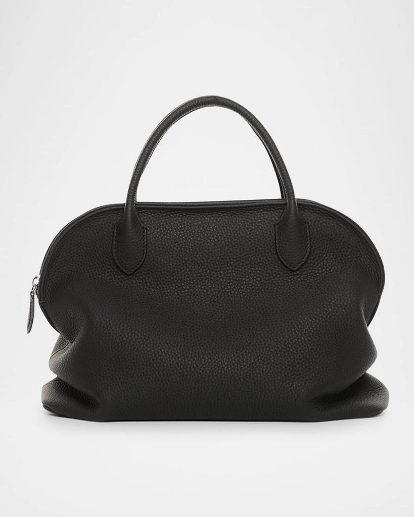 The Row Agnes Bowling Top-Handle Bag in Grain Leather 3