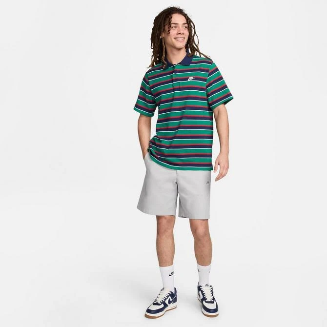 NIKE Men's Nike Club Striped Polo Shirt 3