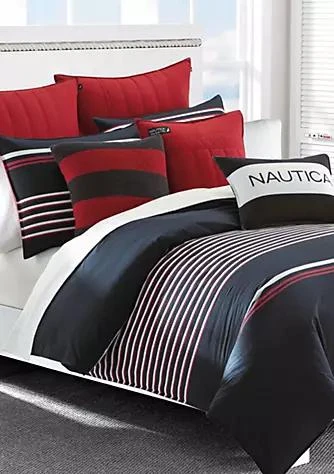 Nautica Mineola Navy Comforter Set