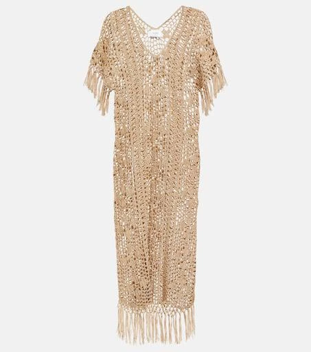 Anna Kosturova Savannah crochet cotton kaftan 1