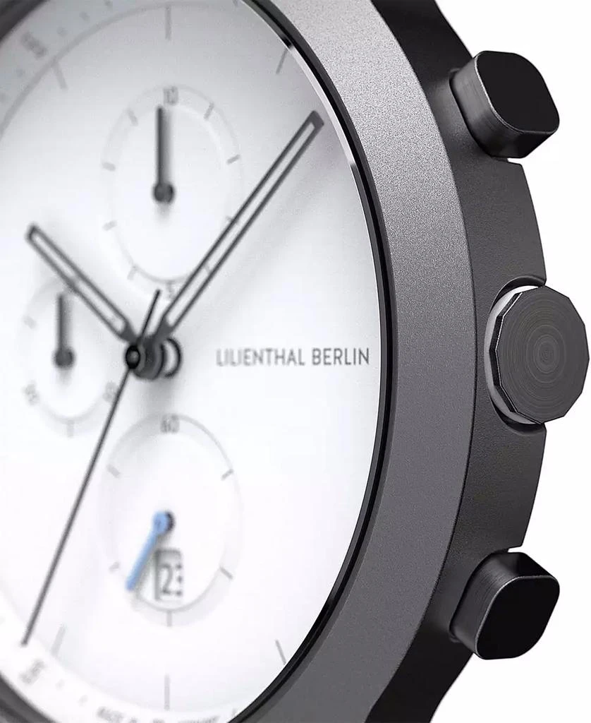 Lilienthal Berlin Chronograph with Brown Leather Watch 42mm 2