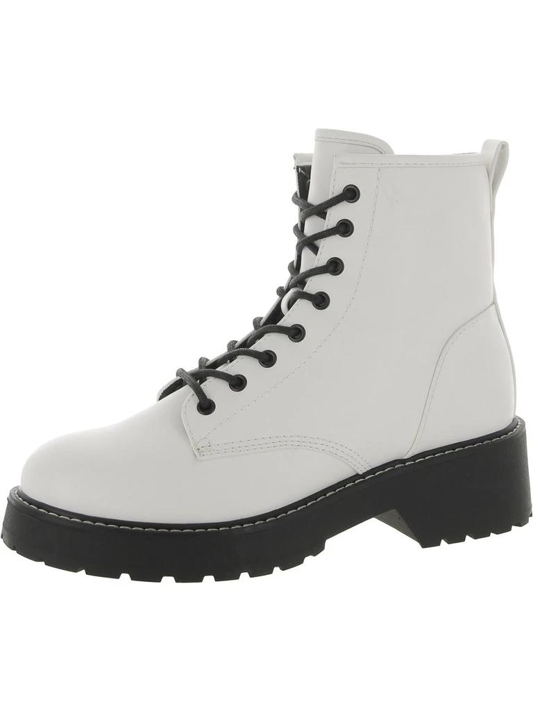 Madden Girl Carra Womens Rhinestone Lug Sole Ankle Boots 11