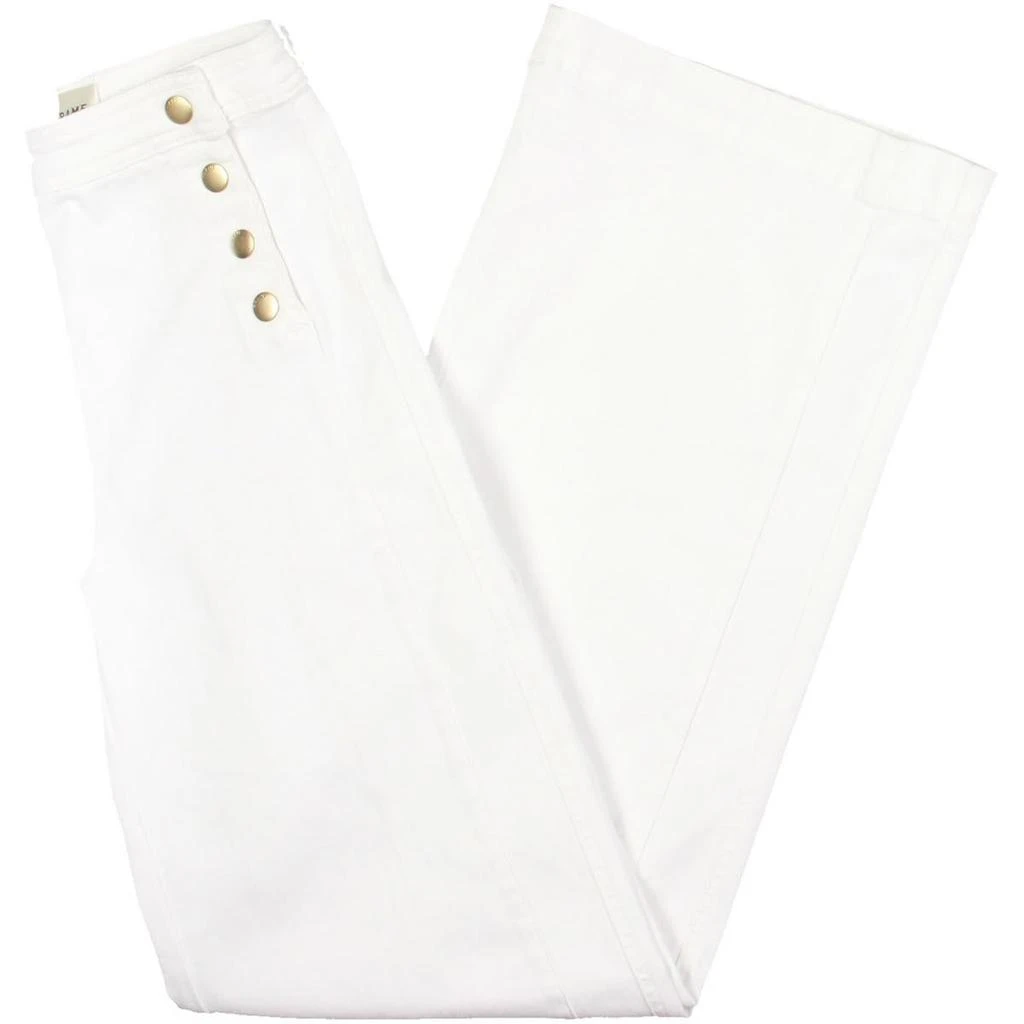 FRAME Womens Wide Leg High Waisted Wide Leg Pants 1