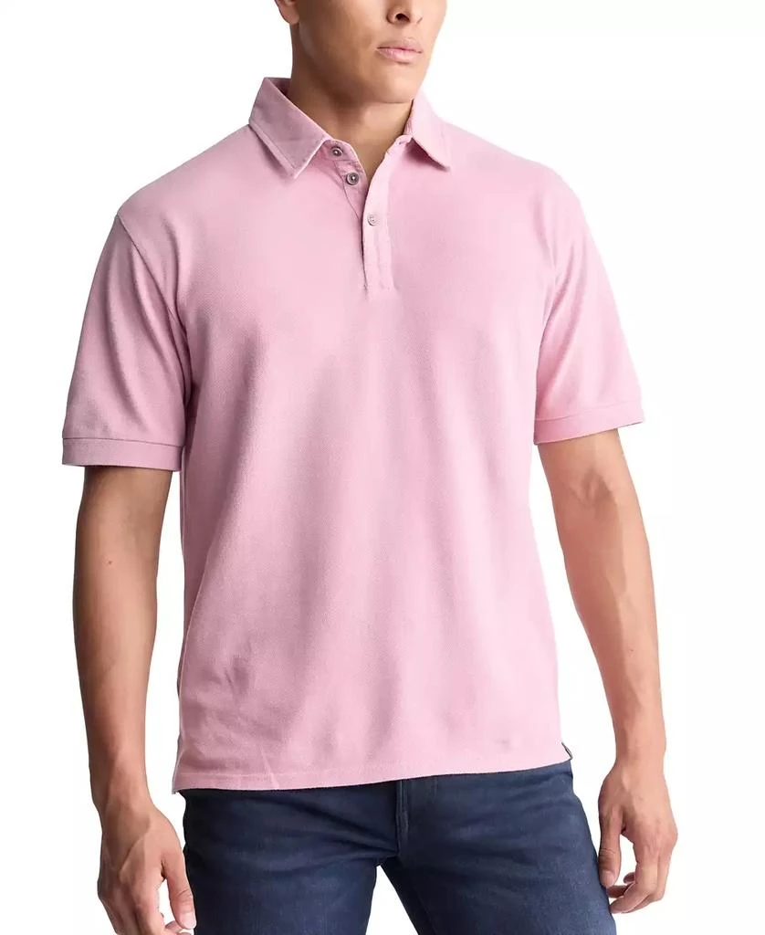 BUFFALO David Bitton Men's Kabold Cotton Washed Polo Shirt 5