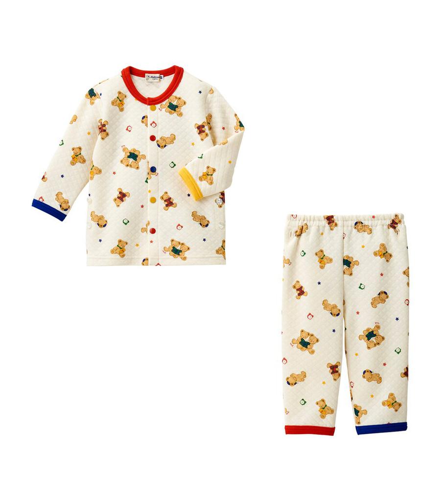 Miki House Teddy Bear Pyjama Set (2-5 Years)