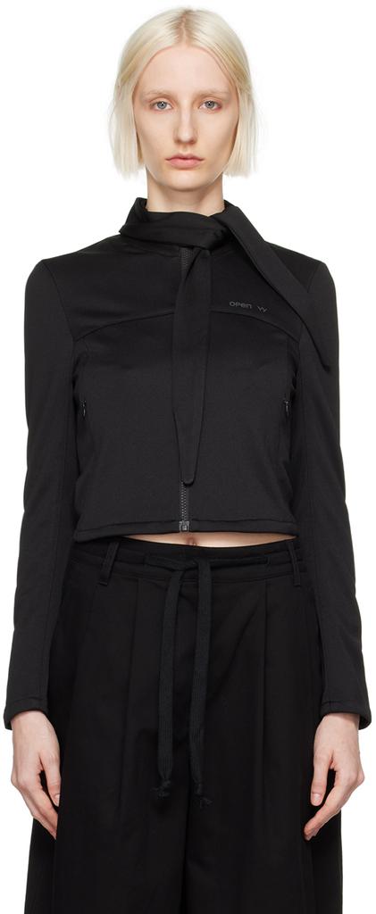 OPEN YY Black Tie Zip Training Jacket - Jackets - Compare