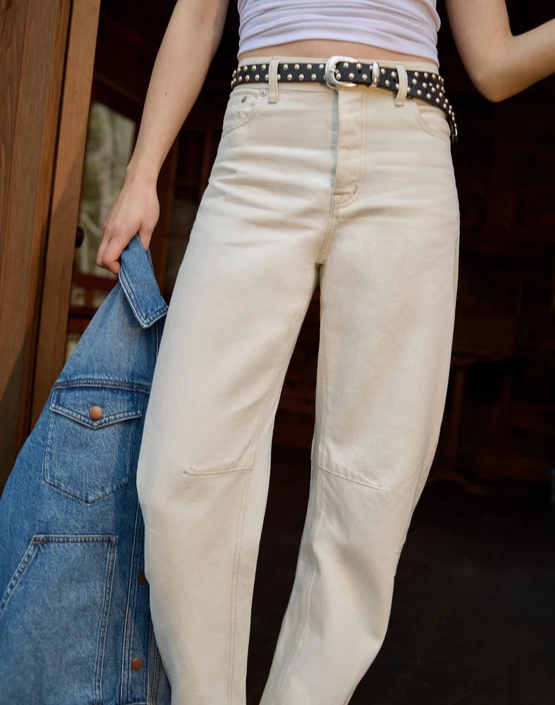 Madewell The Darted Barrel-Leg Jean 7