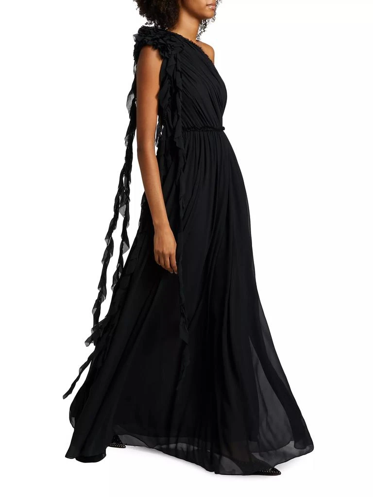 Ulla Johnson Adona Silk One-Shoulder Gown 2