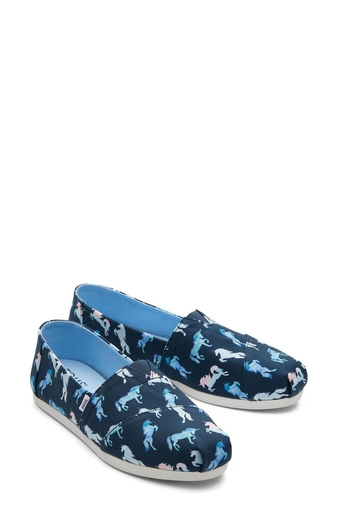 TOMS Unicorn Print Classic Slip-On Sneaker 5