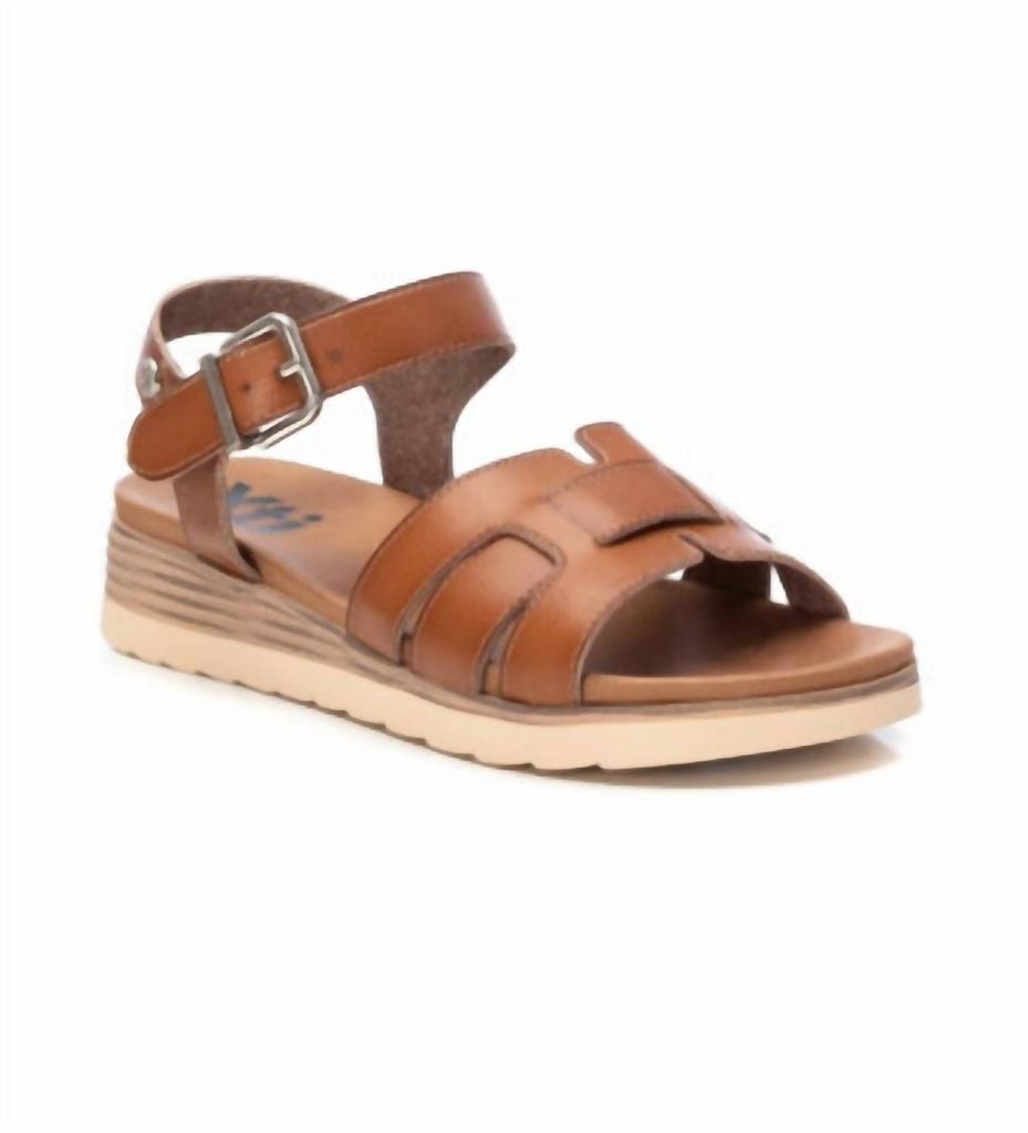 Xti Women's Wedge Sandals In Taupe