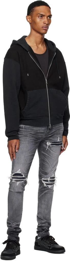 AMIRI Gray Suede MX1 Jeans 4