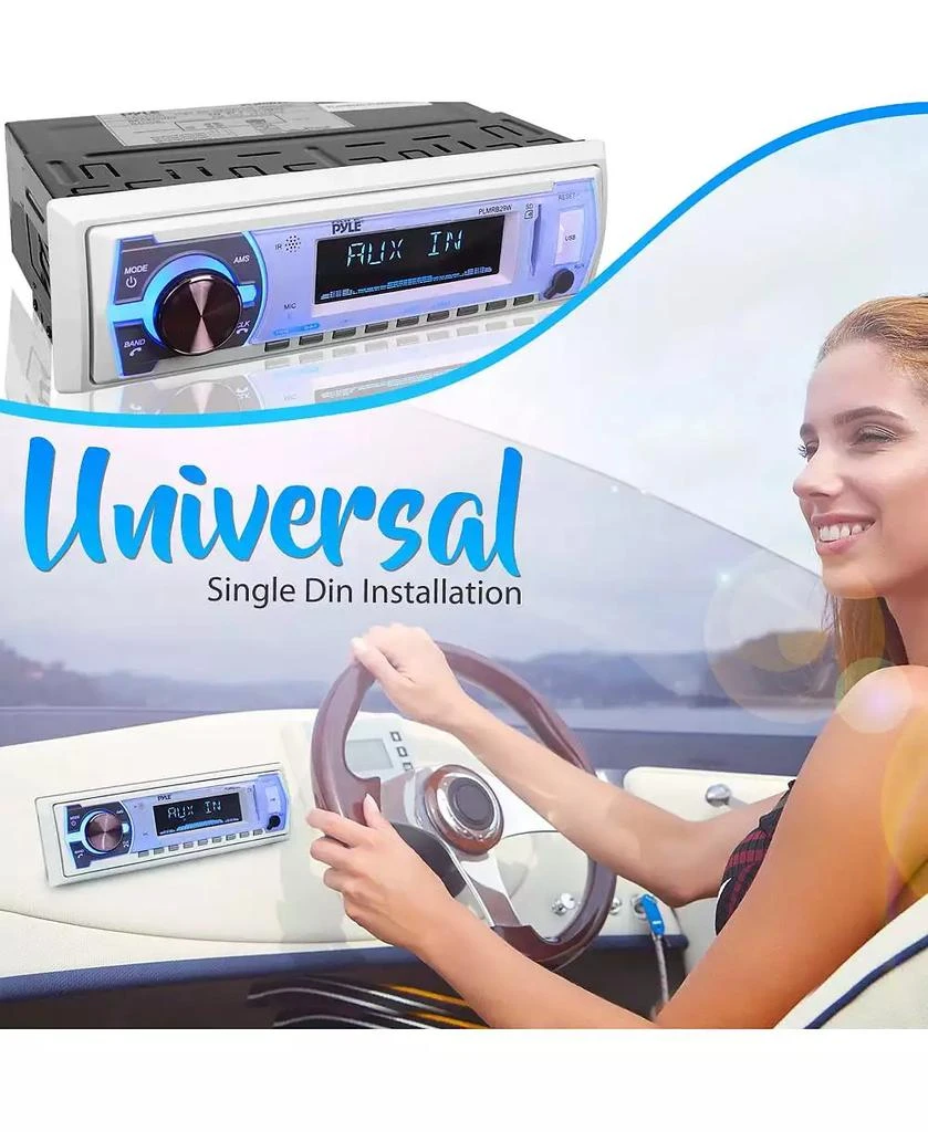 Pyle Marine Bluetooth MP3 Radio Receiver 6