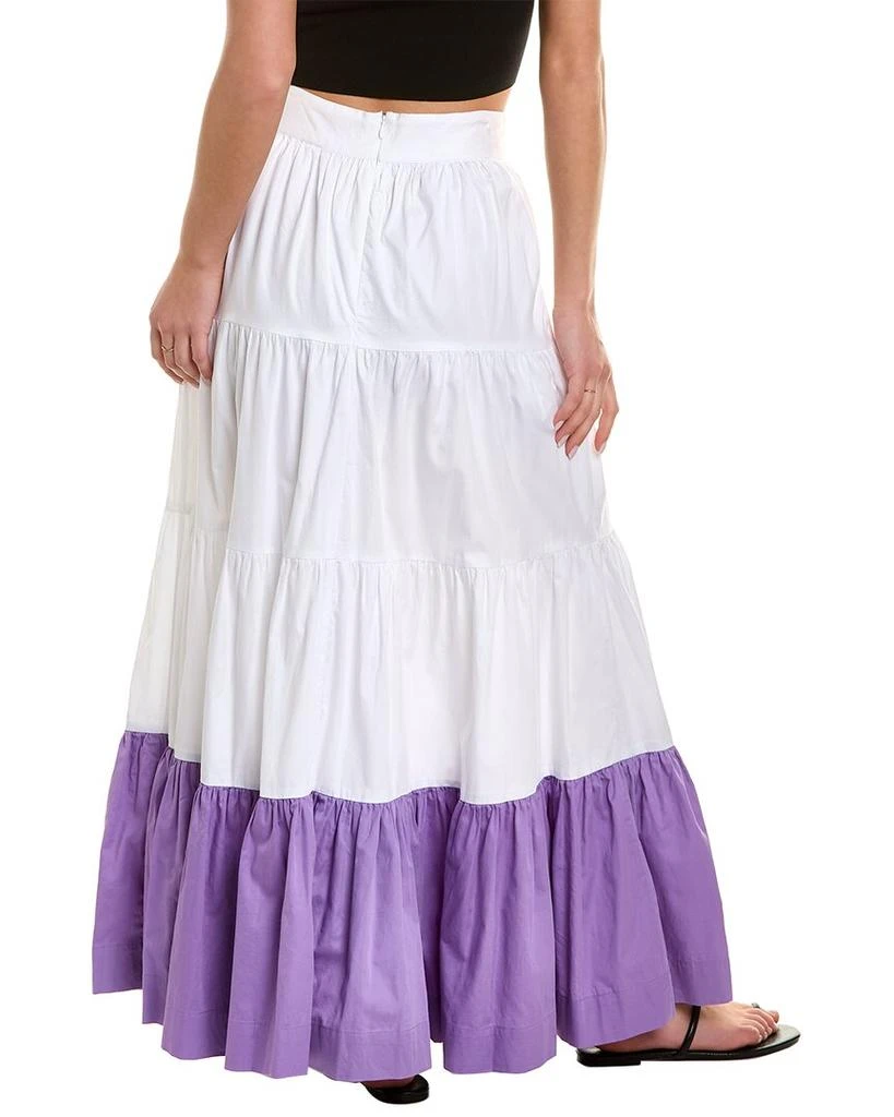 AMUR Koral Tiered Maxi Skirt 2