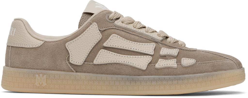 AMIRI Brown Pacific Bones Sneakers